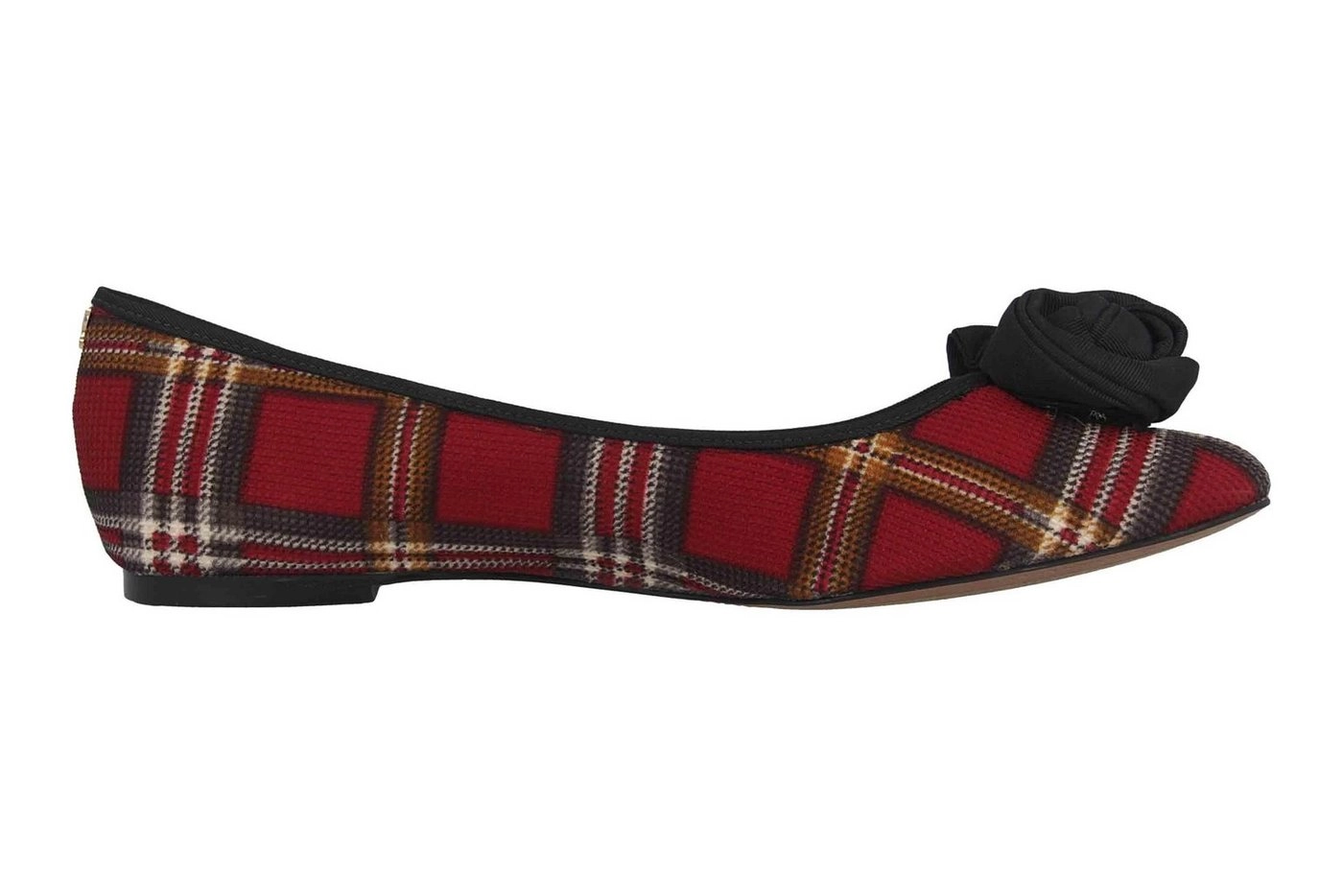 J.Reneé »Baylynn Red Multi Plaid« Ballerina