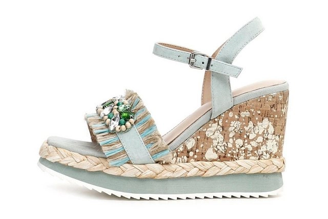 Cafe Noir »Cafe Noir Sandale HA5130« Keilsandalette
