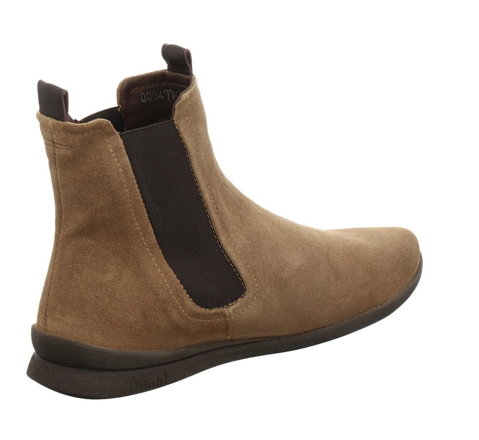 Think! »Stiefelette Veloursleder/Textil« Stiefelette