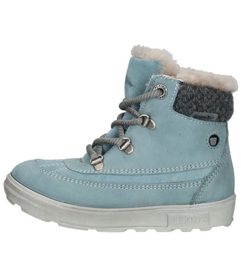 Pepino »Stiefelette Veloursleder/Textil« Schnürstiefelette
