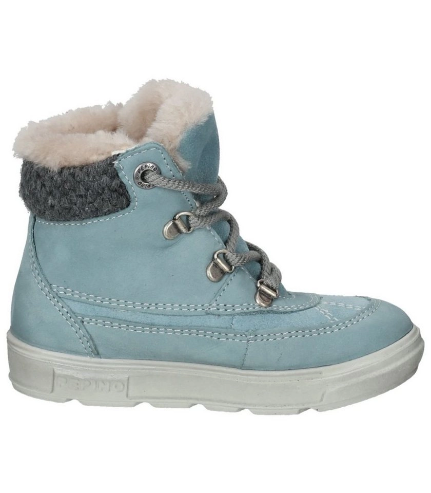 Pepino »Stiefelette Veloursleder/Textil« Schnürstiefelette