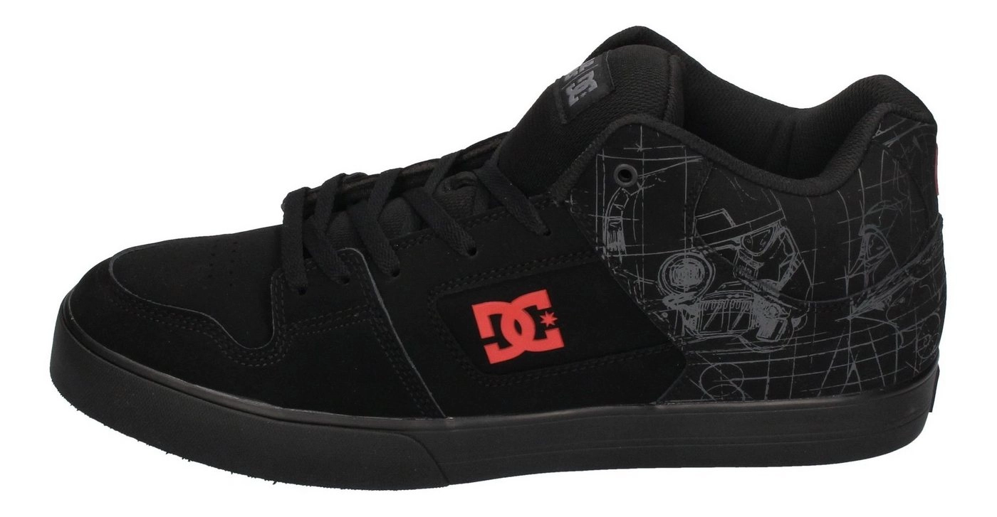 DC Shoes »SW PURE ADYS400085-BLR« Skateschuh Black Red