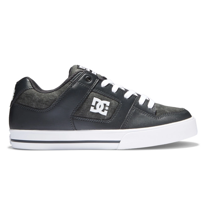 DC Shoes »Pure Se Sn« Skateschuh Schwarz (Black Destroy Wash-Kdw)