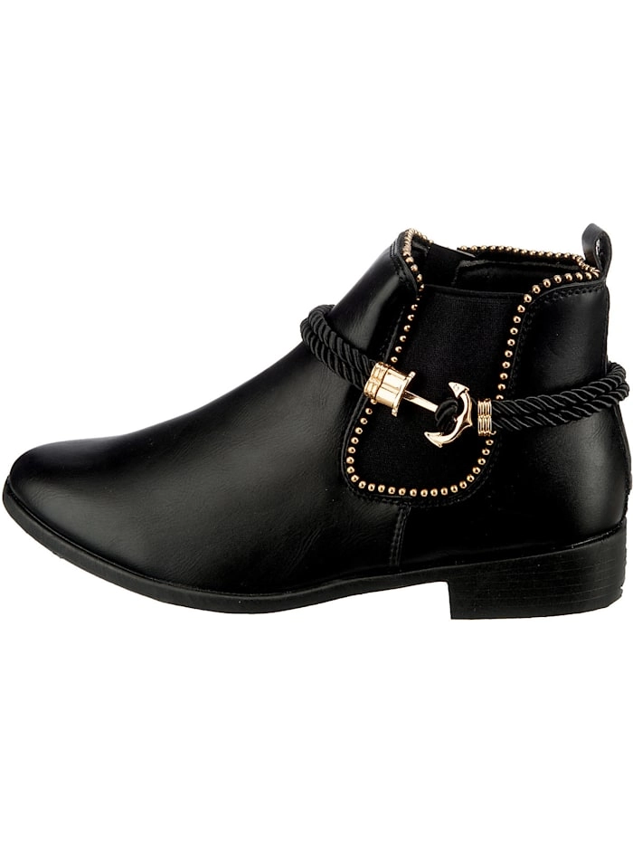 Inselhauptstadt »Insel Chelsea mit Kordel-/Ankerdetail« Chelseaboots