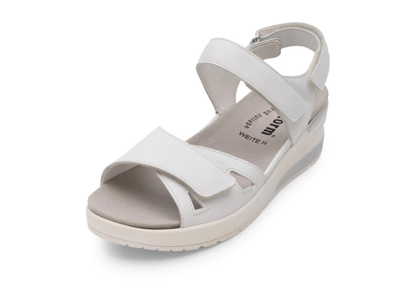 vitaform »Damen Sandalette Leder« Sandalette Damen Sandaletten mit Absatz - Sandalen Damen Klettverschluss - Sommerschuh Damen mit Keilabsatz - Damenschuhe Sandaletten Leder in verschiedenen Farben und Größen