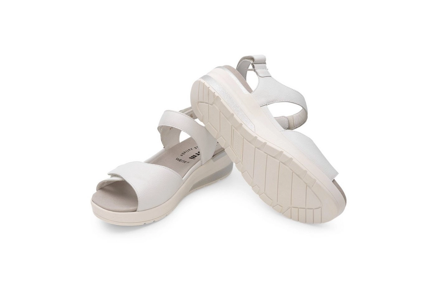 vitaform »Damen Sandalette Leder« Sandalette Damen Sandaletten mit Absatz - Sandalen Damen Klettverschluss - Sommerschuh Damen mit Keilabsatz - Damenschuhe Sandaletten Leder in verschiedenen Farben und Größen