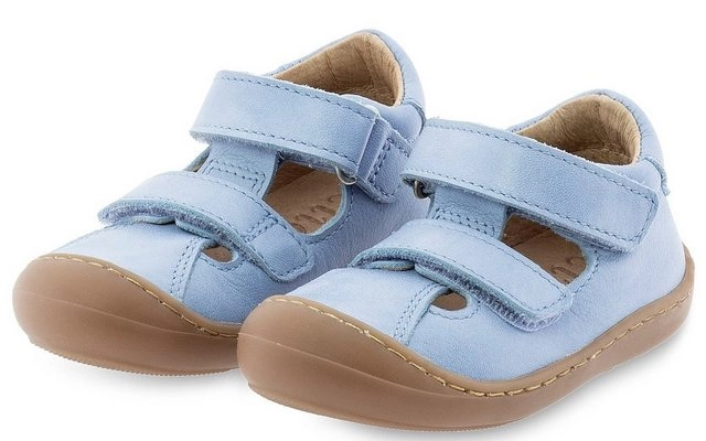 Clic »Clic Sandalen Jungen Lauflernschuhe Leder Hellblau 9438« Sandalette