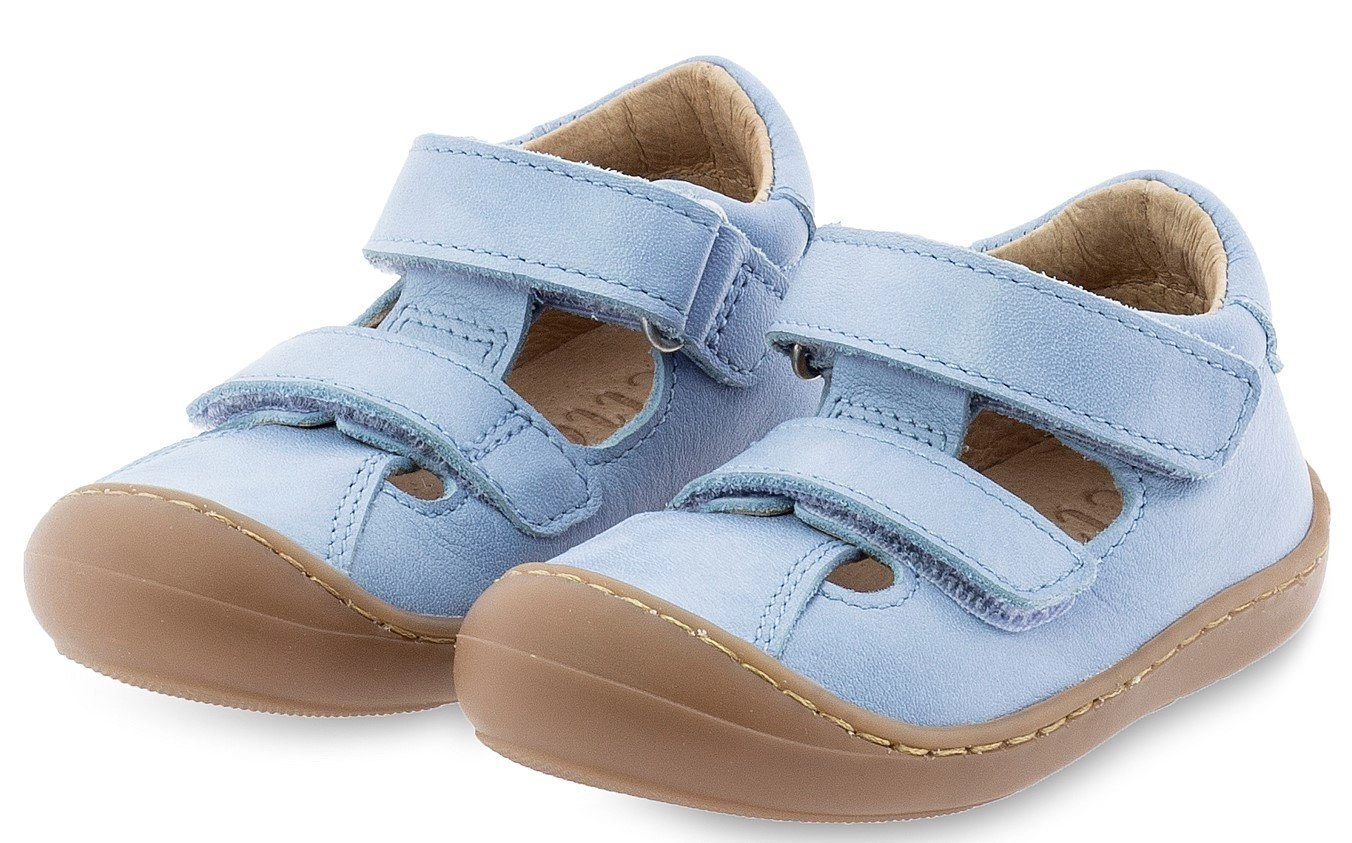 Clic »Clic Sandalen Jungen Lauflernschuhe Leder Hellblau 9438« Sandalette