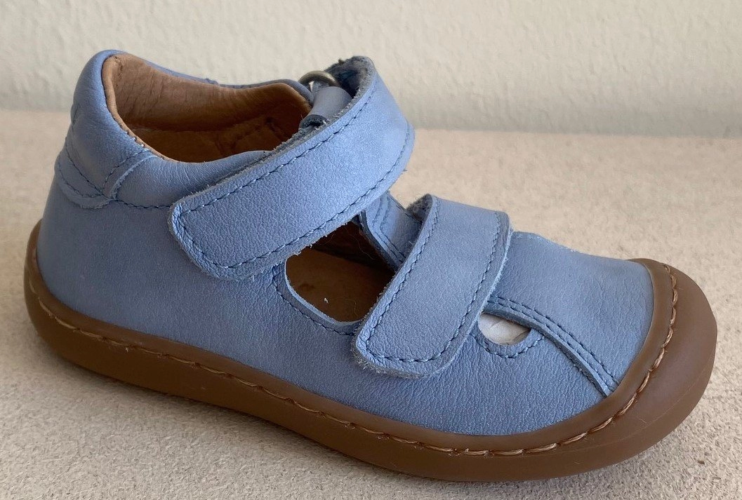 Clic »Clic Sandalen Jungen Lauflernschuhe Leder Hellblau 9438« Sandalette