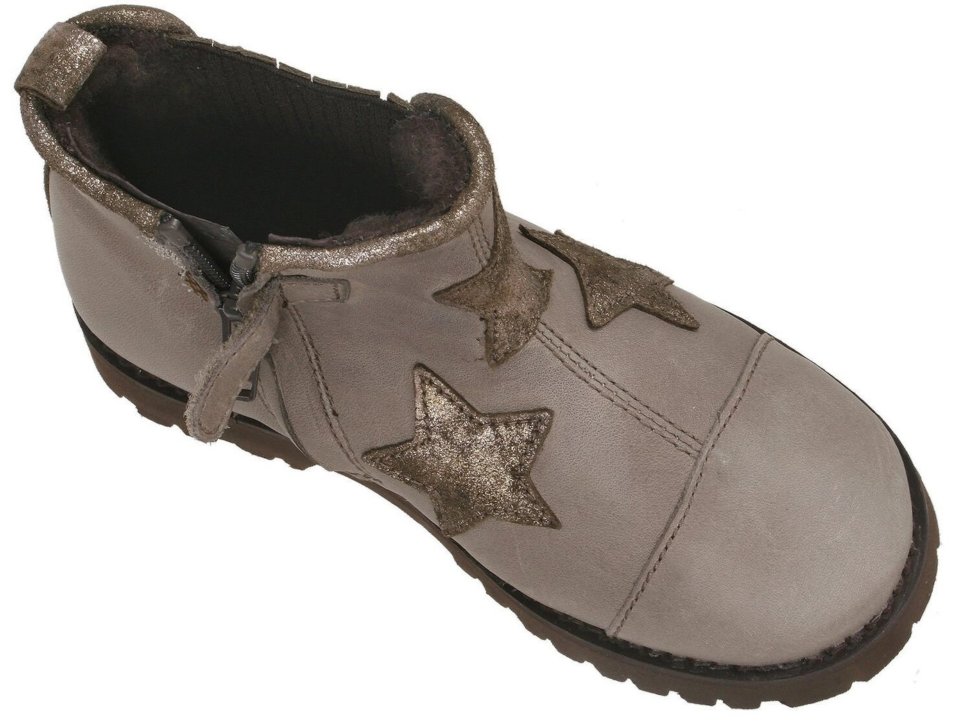 Clic »Clic! Boots Stiefeletten Stiefel CL-9057 Leder Lammwolle« Schnürstiefelette