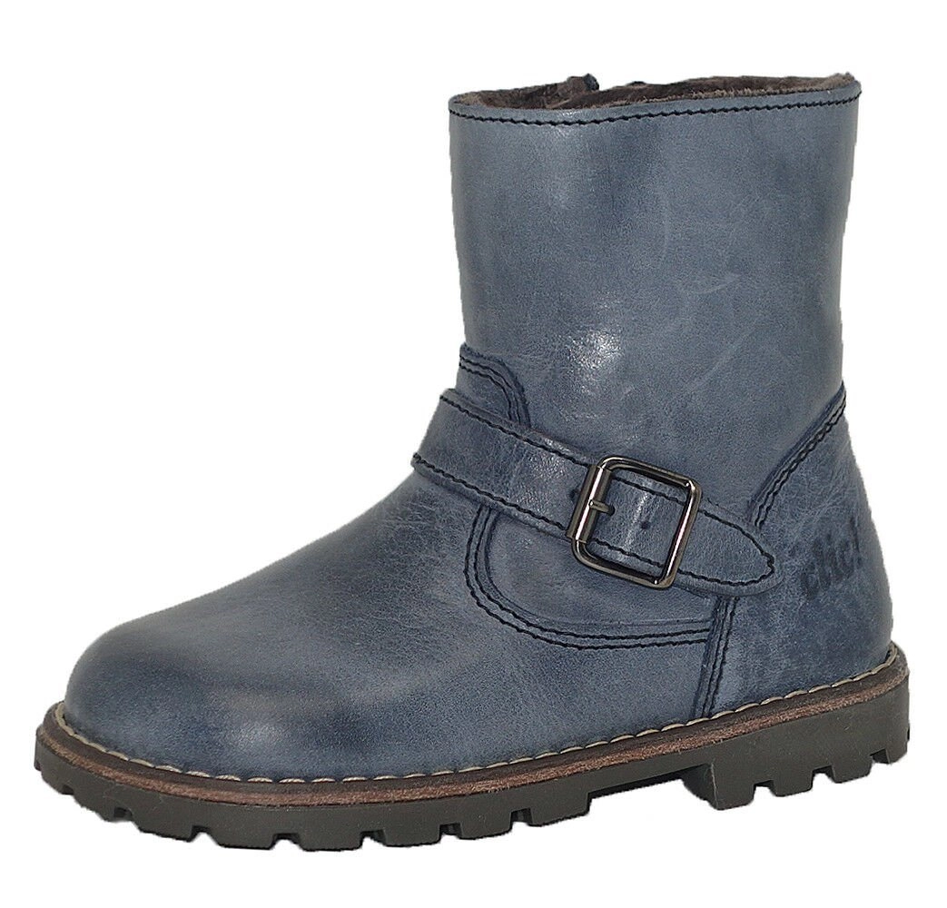 Clic »Clic! 8413 Boots Stiefeletten Stiefel Leder Lammwolle Schuhe« Schnürstiefelette