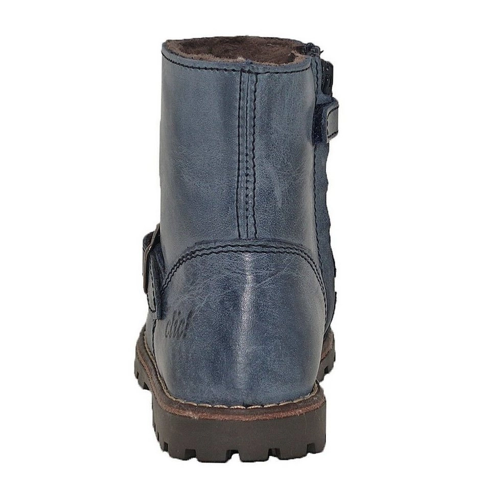 Clic »Clic! 8413 Boots Stiefeletten Stiefel Leder Lammwolle Schuhe« Schnürstiefelette