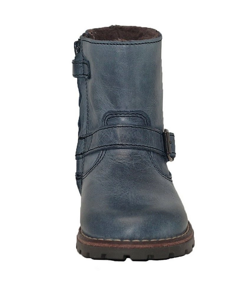 Clic »Clic! 8413 Boots Stiefeletten Stiefel Leder Lammwolle Schuhe« Schnürstiefelette