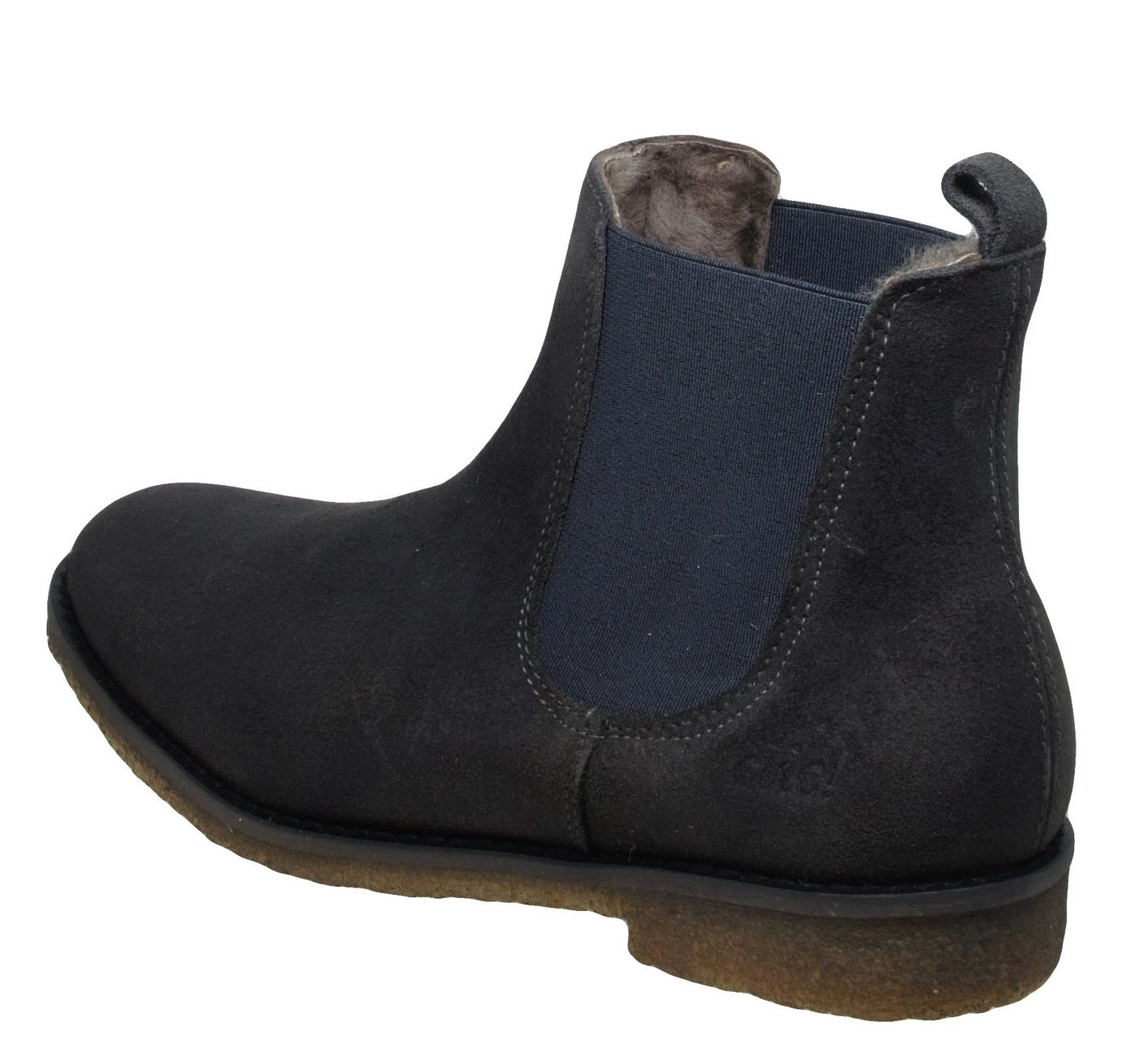 Clic »Clic 9514 Chelsea Stiefeletten Boots Leder Lammfell« Schnürstiefelette