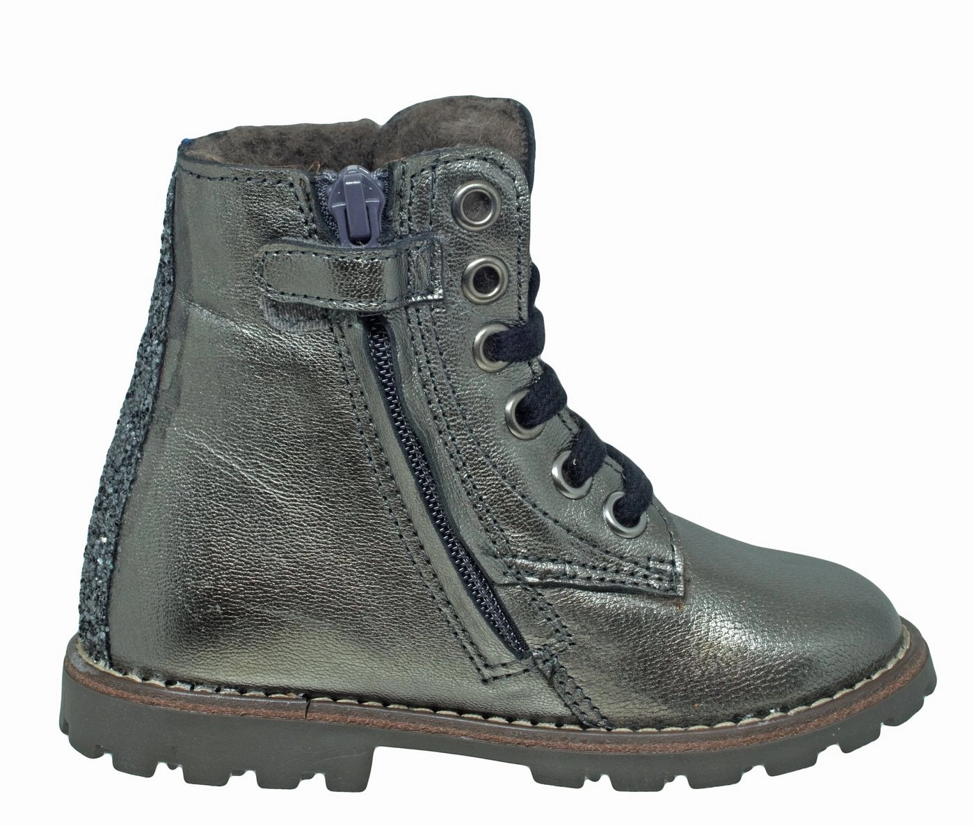 Clic »Clic 9898 Stiefeletten Boots Leder Lammfell« Schnürstiefelette