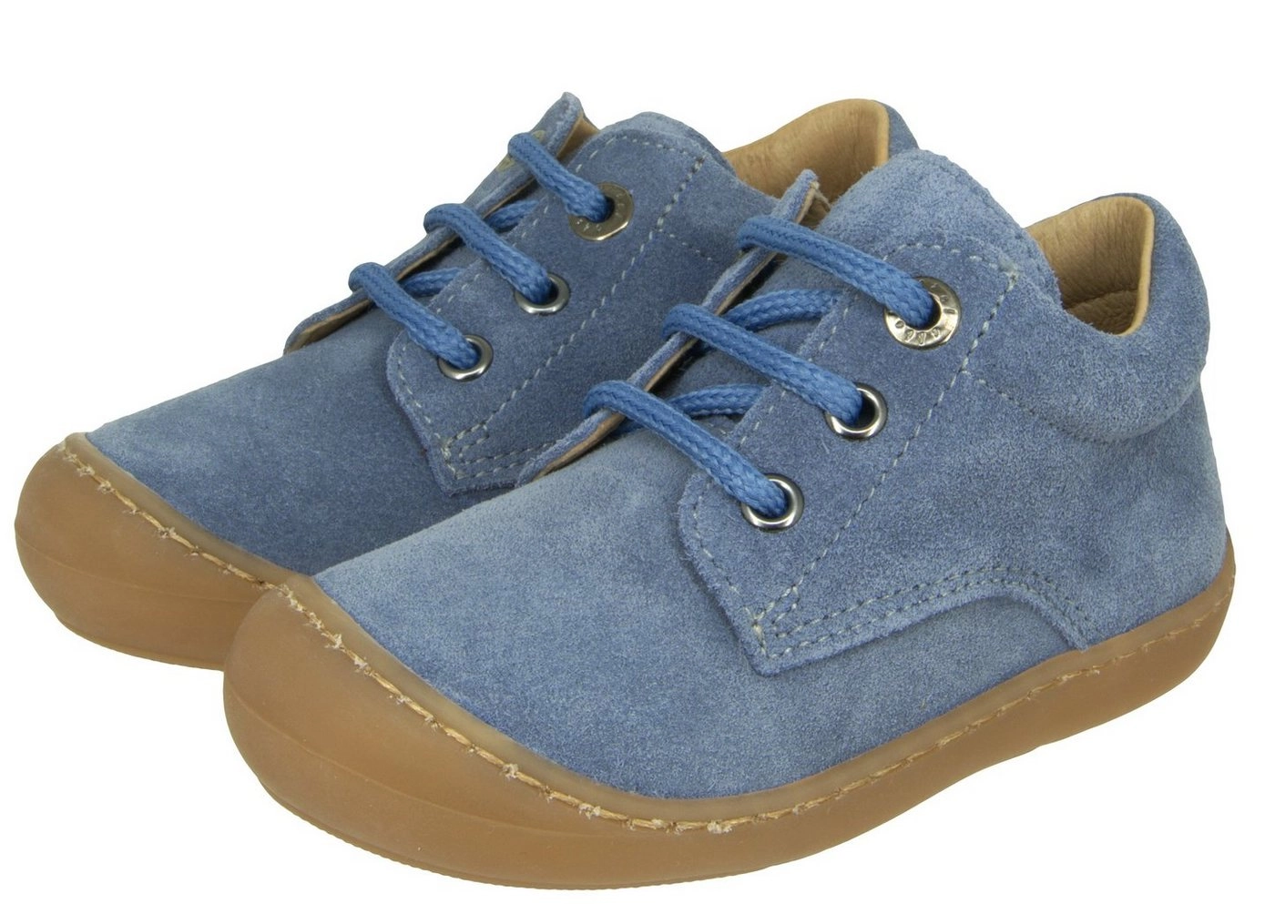 Clic »Clic Lauflernschuhe Schuhe Kinder Leder Jeans 9291« Schnürschuh