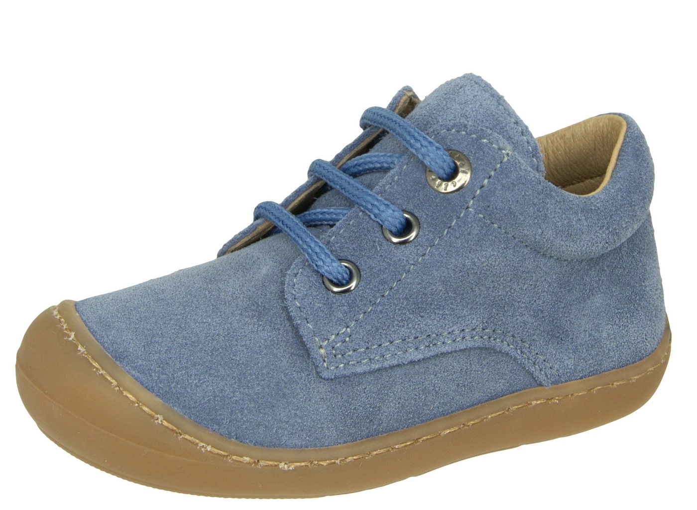 Clic »Clic Lauflernschuhe Schuhe Kinder Leder Jeans 9291« Schnürschuh