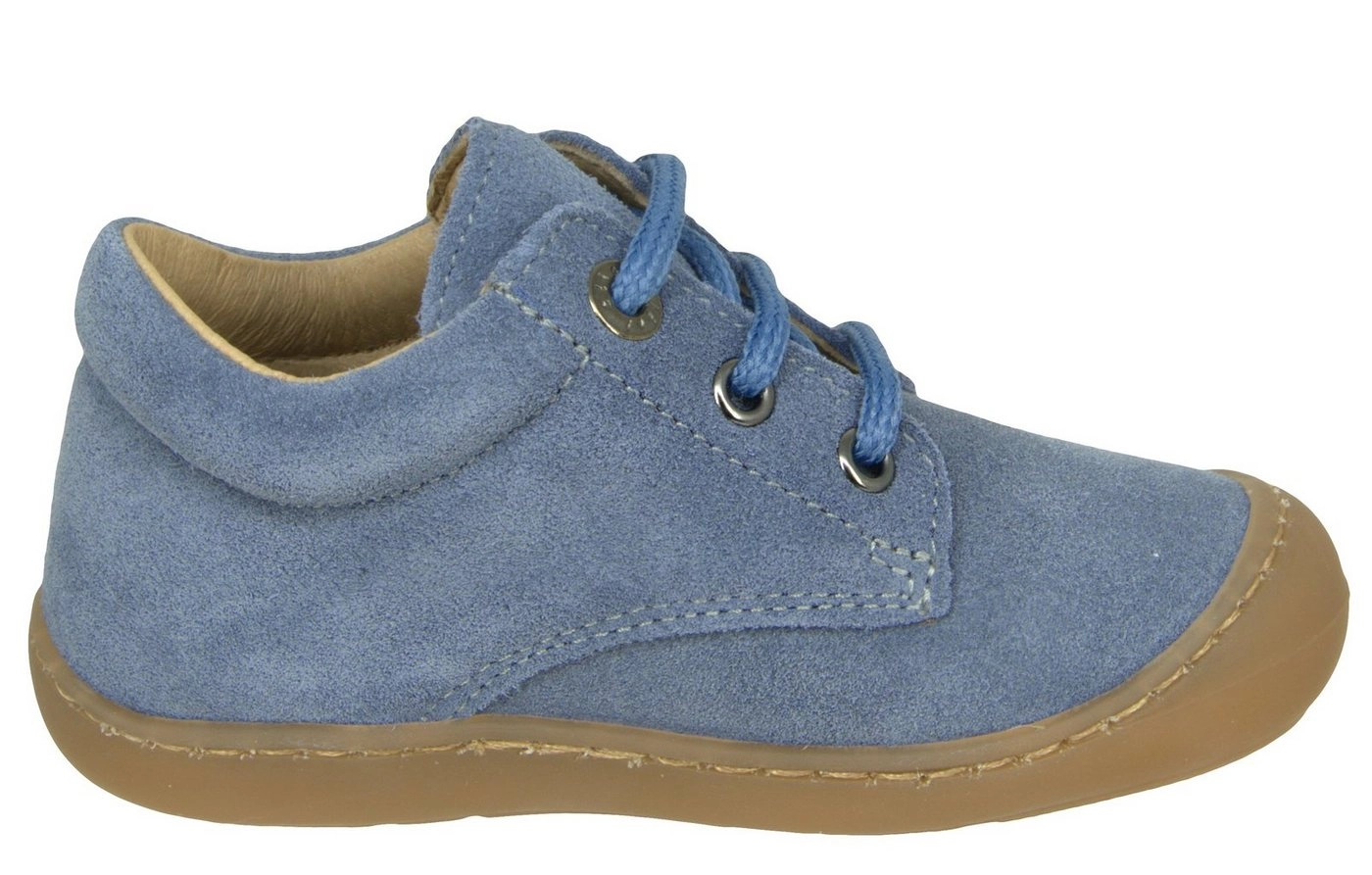 Clic »Clic Lauflernschuhe Schuhe Kinder Leder Jeans 9291« Schnürschuh