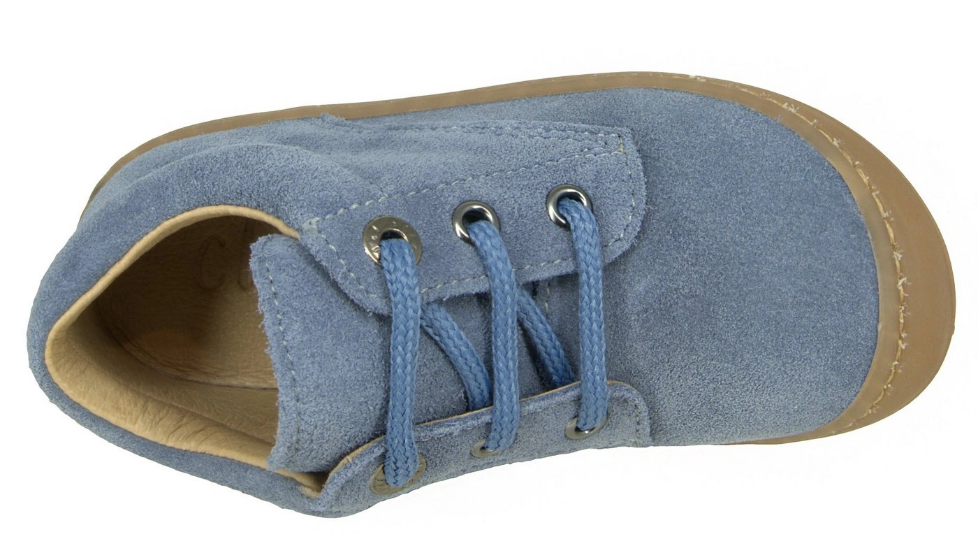 Clic »Clic Lauflernschuhe Schuhe Kinder Leder Jeans 9291« Schnürschuh