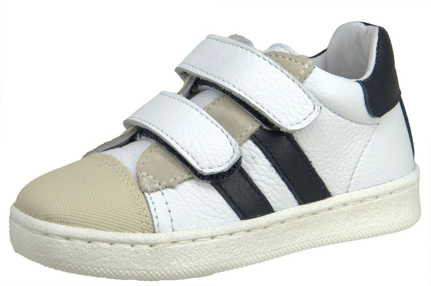 Clic »Clic Sneakers Halbschuh Schuhe Jungen Leder Weiß 9891« Schnürschuh