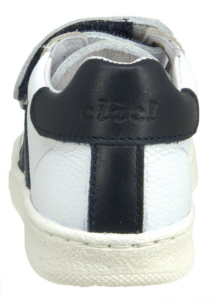 Clic »Clic Sneakers Halbschuh Schuhe Jungen Leder Weiß 9891« Schnürschuh