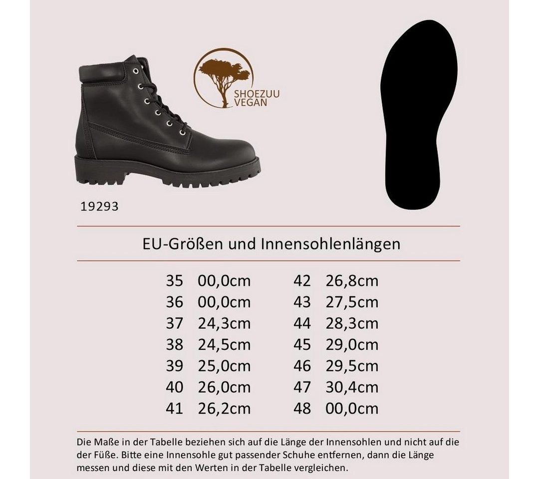 Shoezuu Vegan »Shoezuu Tim Boots« Stiefel Vegan