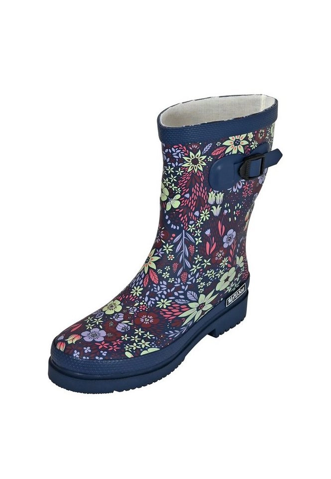 MADSea »Flower« Gummistiefel mit rutschfester Laufsohle und buntem Blumenprint