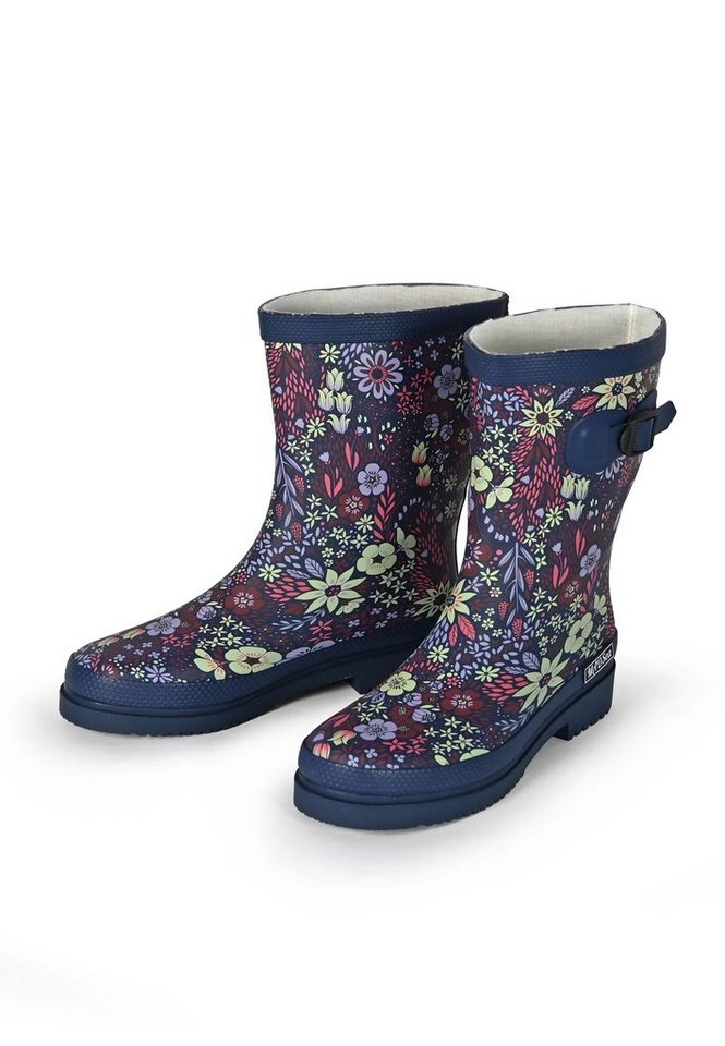 MADSea »Flower« Gummistiefel mit rutschfester Laufsohle und buntem Blumenprint