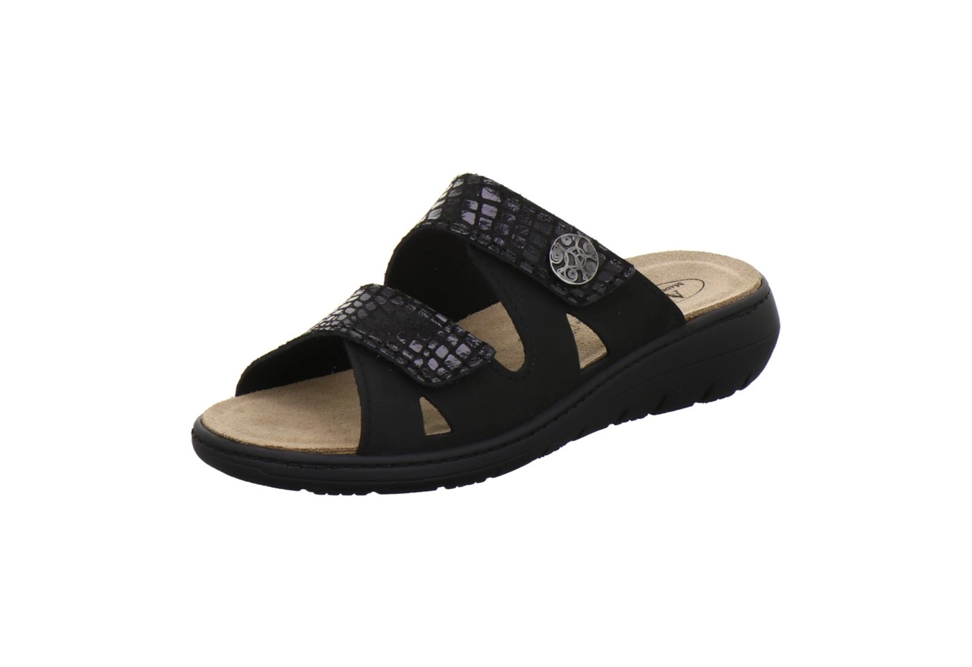 AFS-Schuhe »2808« Pantolette für Damen aus Leder mit Wechselfußbett, Made in Germany