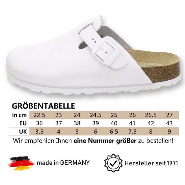 AFS-Schuhe »2900« Hausschuh für Damen aus Leder mit soft Fußbett, Made in Germany