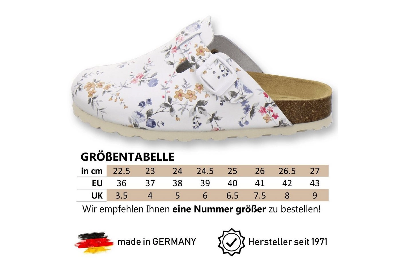 AFS-Schuhe »2900« Hausschuh für Damen aus Leder mit soft Fußbett, Made in Germany