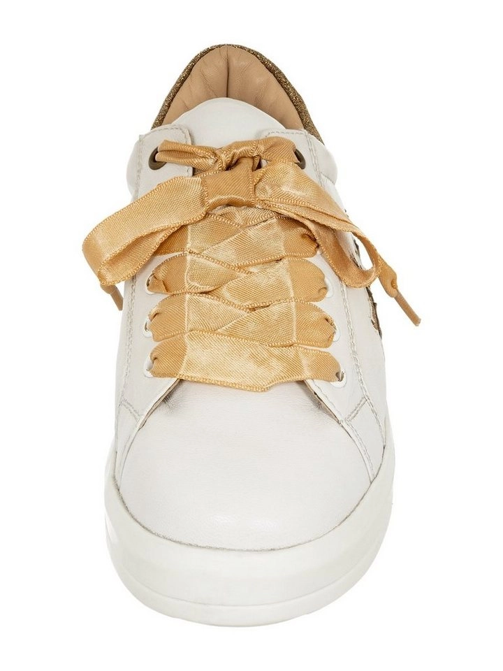 Maddox »Schuh DORLE NAPPA weiss gold« Sneaker