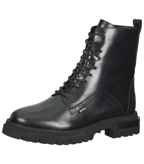 Steven New York »Stiefelette Leder« Schnürstiefelette