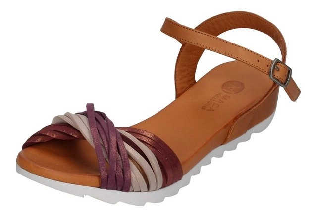 Maca Kitzbühl »3007« Riemchensandalette Bordo Viola
