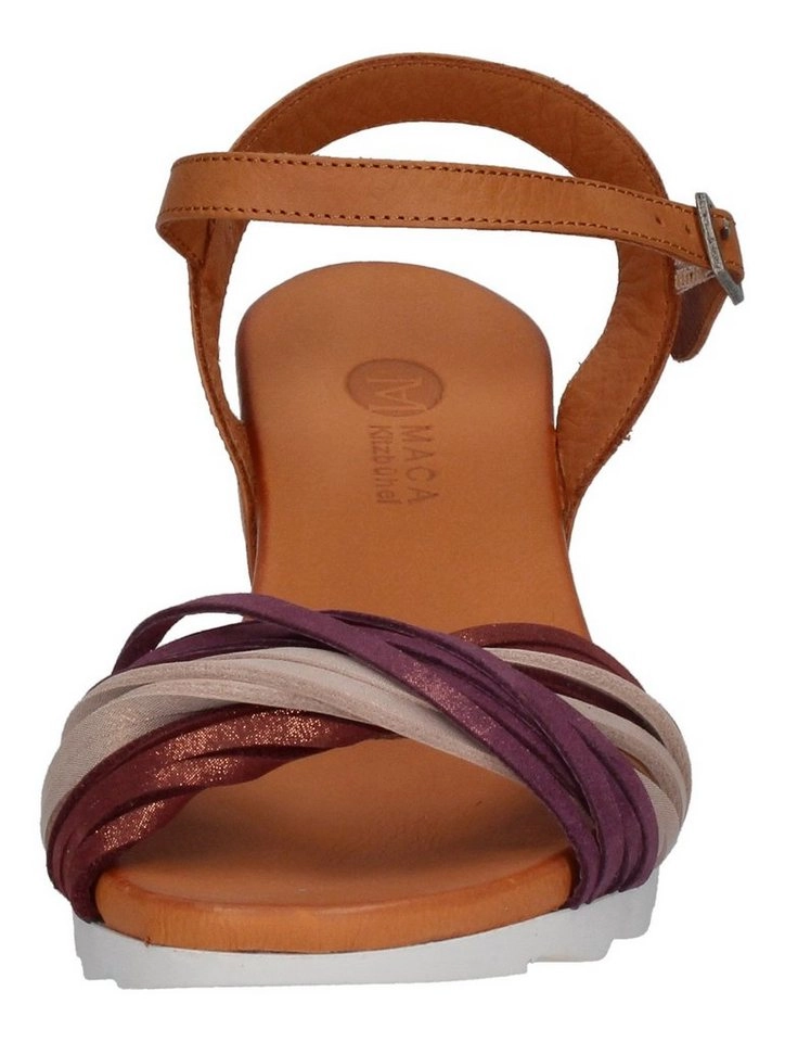 Maca Kitzbühl »3007« Riemchensandalette Bordo Viola