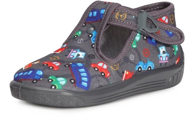 Ladeheid »Kinder Mädchen Jungen Hausschuhe LARW001 (Grau Maus, 26 EU)« Hausschuh