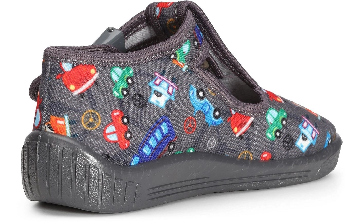 Ladeheid »Kinder Mädchen Jungen Hausschuhe LARW001 (Grau Maus, 26 EU)« Hausschuh