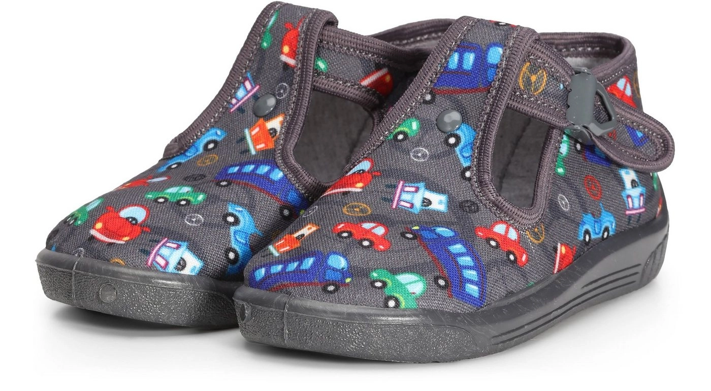 Ladeheid »Kinder Mädchen Jungen Hausschuhe LARW001 (Grau Maus, 26 EU)« Hausschuh