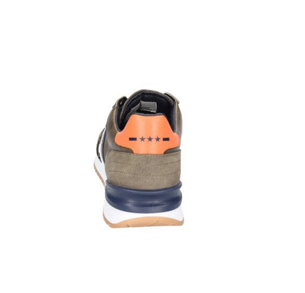 Pantofola d´Oro »Ascoli Runner N Neon Uomo Low Olive« Schnürschuh