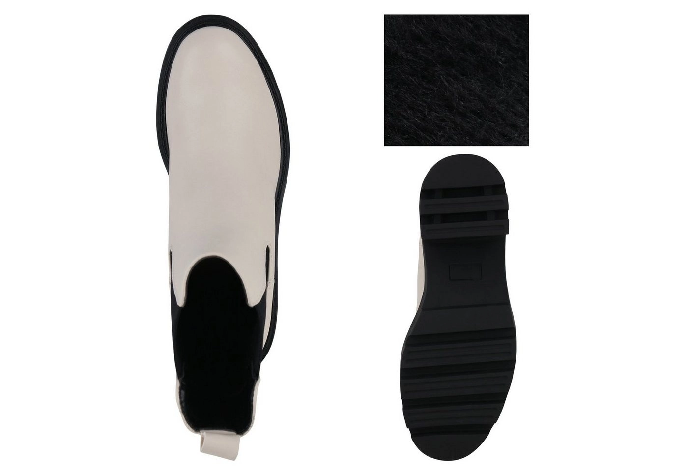 VAN HILL »839663« Chelseaboots Bequeme Schuhe