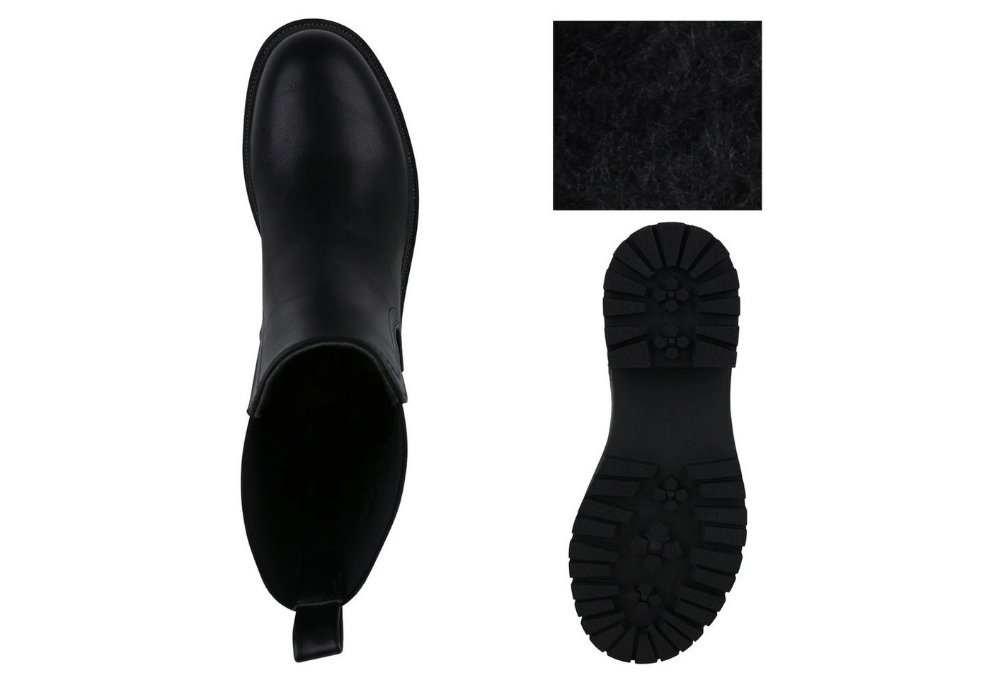 VAN HILL »839706« Schlupfboots Bequeme Schuhe