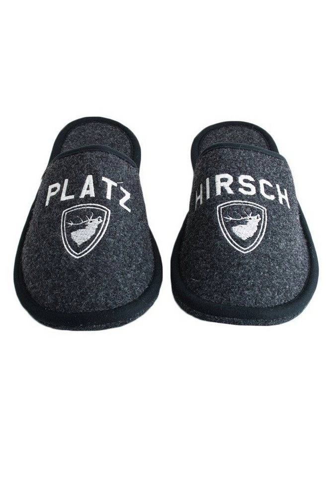 ADELHEID »Platzhirsch Filzpantoffel« Pantoffel
