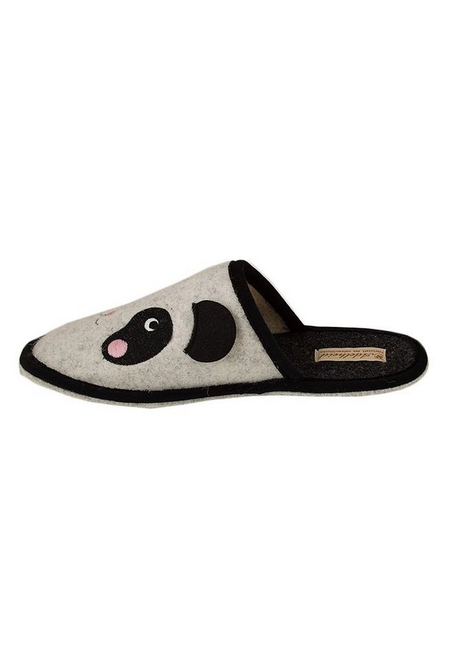 ADELHEID »Panda Filzpantoffel« Pantoffel