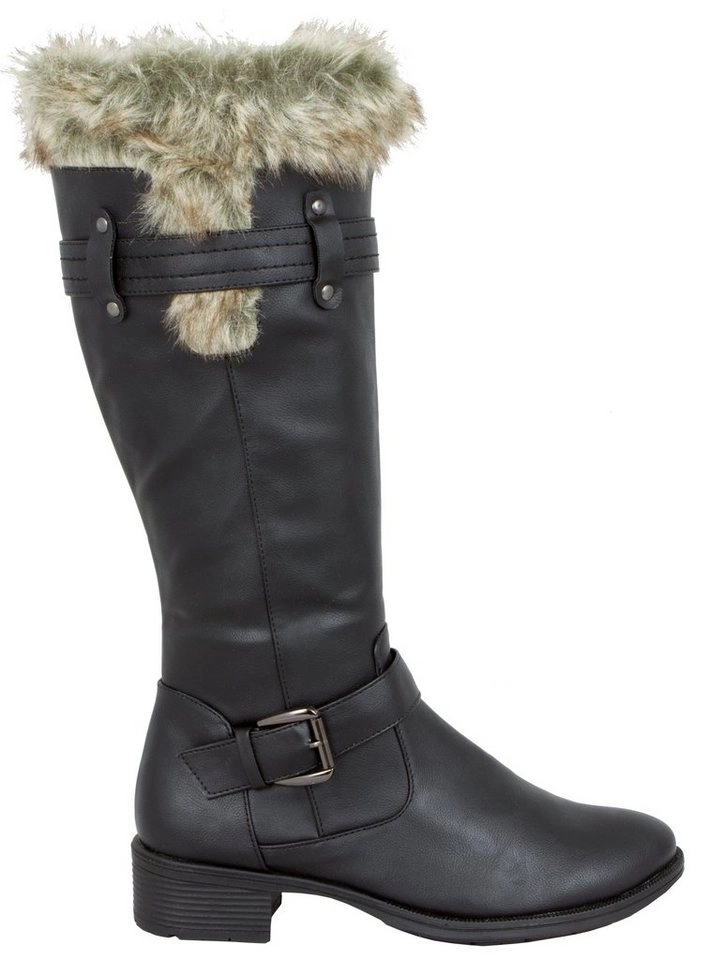 LOVENESS »LOVENESS Winterstiefel LN03 Damenwinterstiefel Fellstiefel Damen Winterstiefel Stiefel« Winterstiefel LOVENESS Winterstiefel LN03 Damenwinterstiefel Fellstiefel wasserdicht Damen Winterstiefel Stiefel