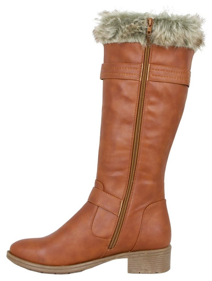 LOVENESS »LOVENESS Winterstiefel LN03 Damenwinterstiefel Fellstiefel Damen Winterstiefel Stiefel« Winterstiefel LOVENESS Winterstiefel LN03 Damenwinterstiefel Fellstiefel wasserdicht Damen Winterstiefel Stiefel