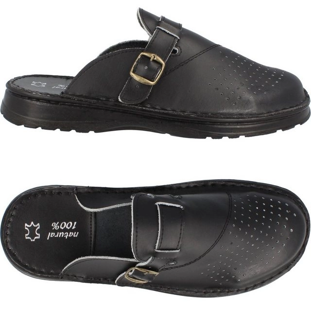 Cloque »Leder-Clogs Sandalen für Herren« Clog