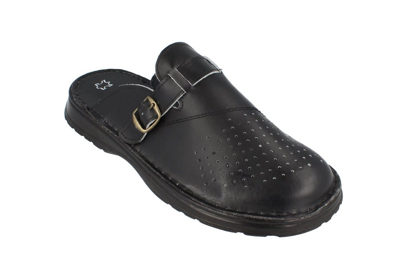 Cloque »Leder-Clogs Sandalen für Herren« Clog