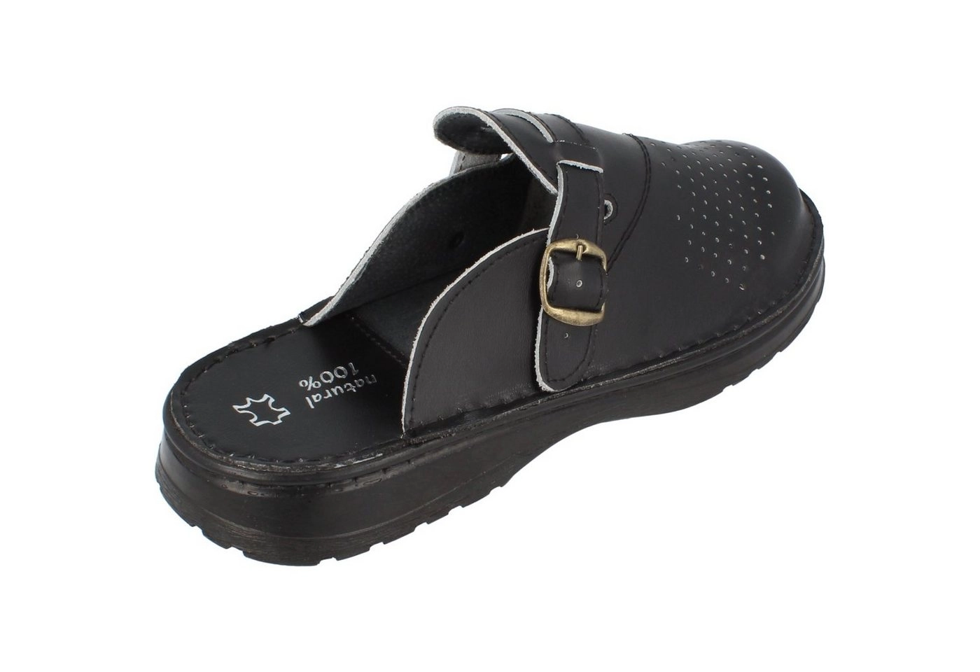 Cloque »Leder-Clogs Sandalen für Herren« Clog