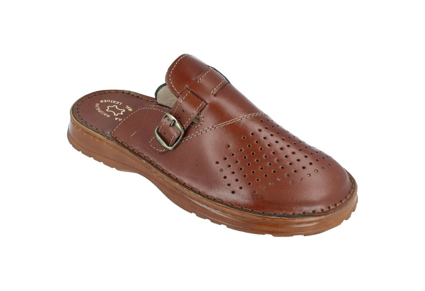 Cloque »Leder-Clogs Sandalen für Herren« Clog