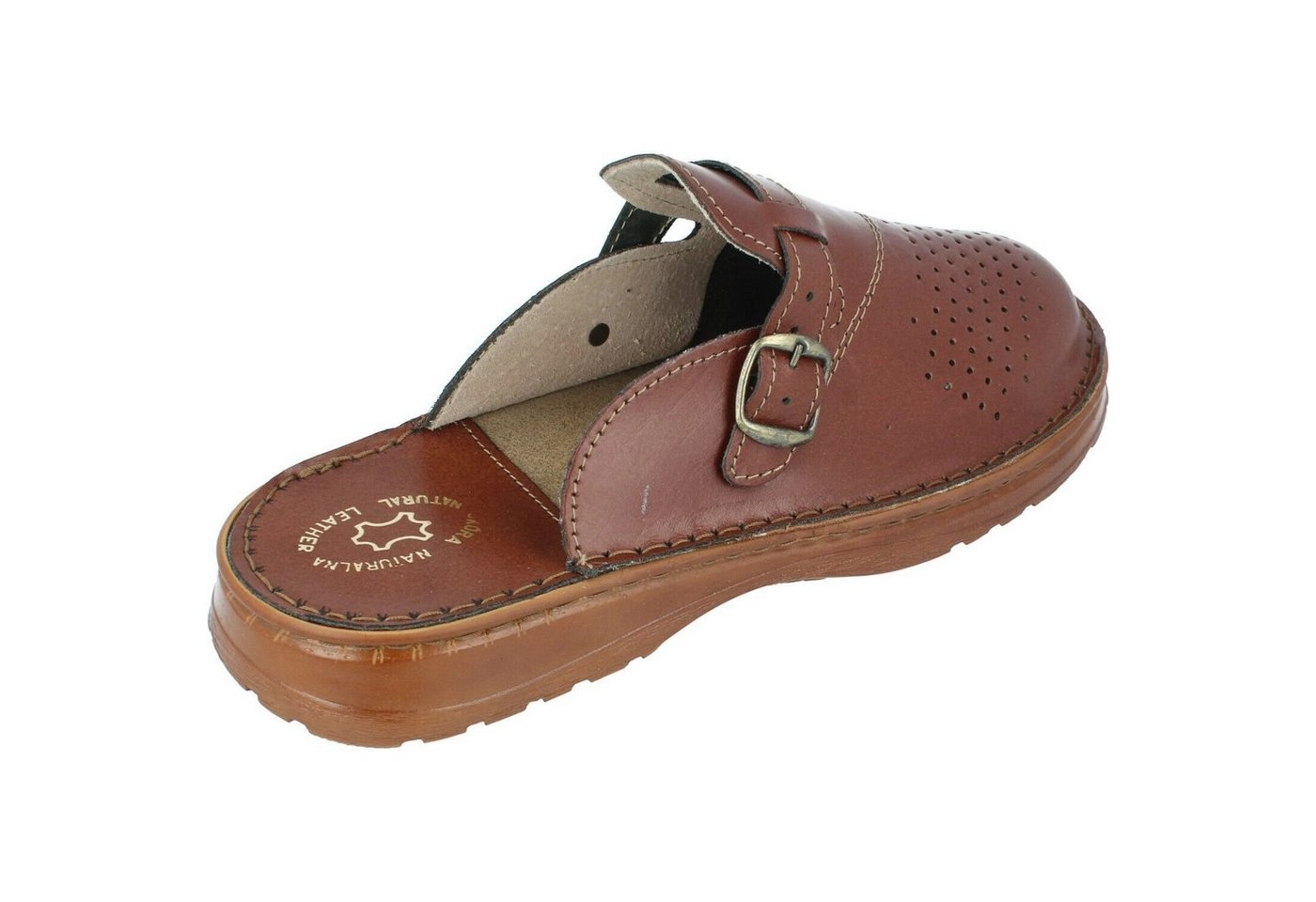 Cloque »Leder-Clogs Sandalen für Herren« Clog